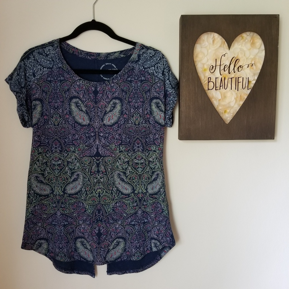 [Lucky Brand] Multi-color Short sleeves Tee